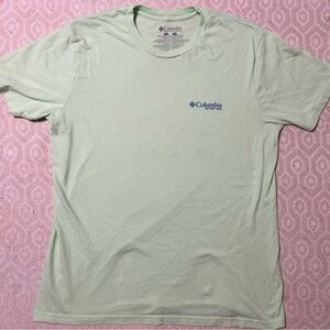 Columbia Men's Mint Green Short Sleeve Tee